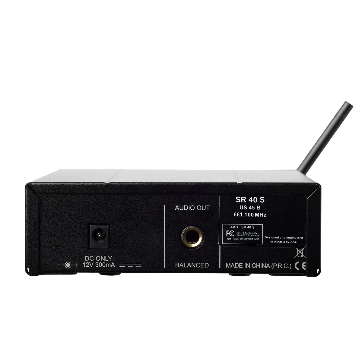 Sistema inalámbrico AKG WMS40 Mini Vocal Set con micrófono de mano