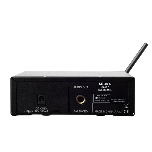 Sistema inalámbrico AKG WMS40 Mini Vocal Set con micrófono de mano