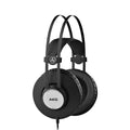 Audífonos de estudio AKG K72 de diseño cerrado en negro mate