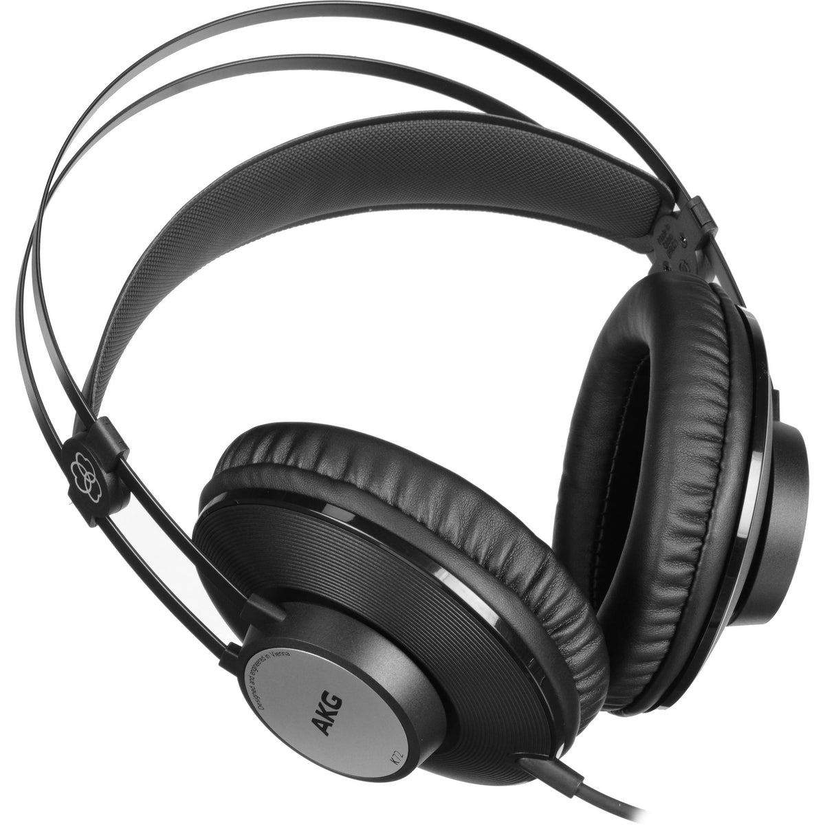 Audífonos de estudio AKG K72 de diseño cerrado en negro mate