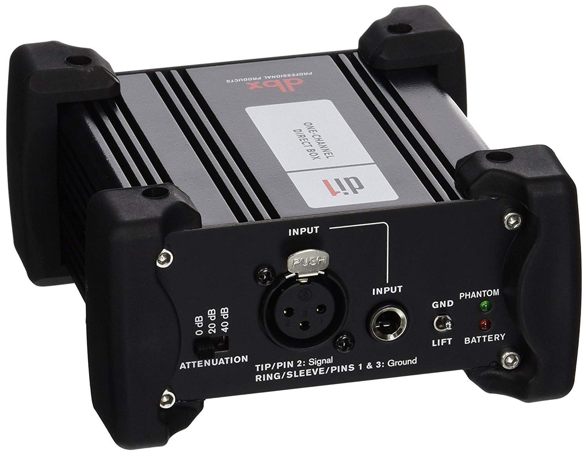 Caja directa activa dbx DI1 con chasis metálico