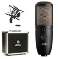 Micrófono de condensador AKG P420 para estudio con tres patrones polares