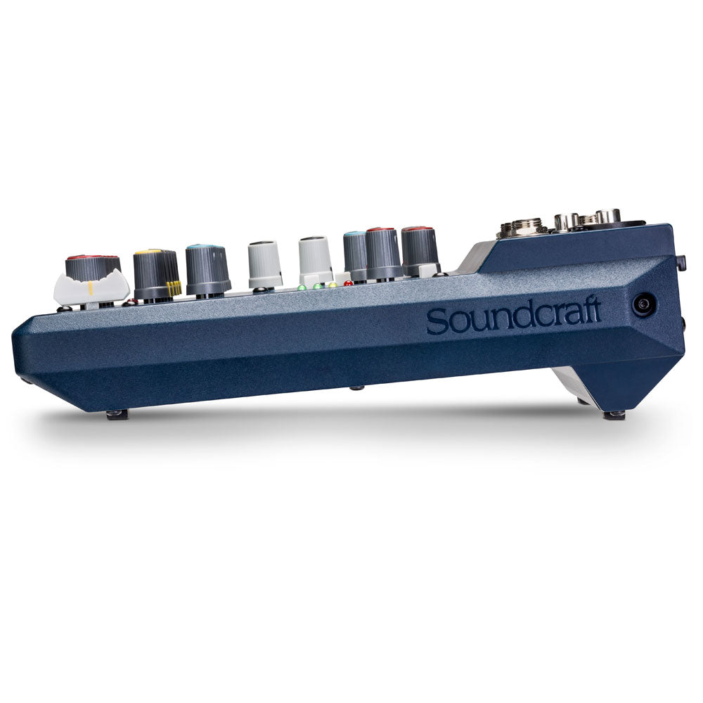 Consola análoga Soundcraft Notepad-8FX de 8 canales con USB y efectos
