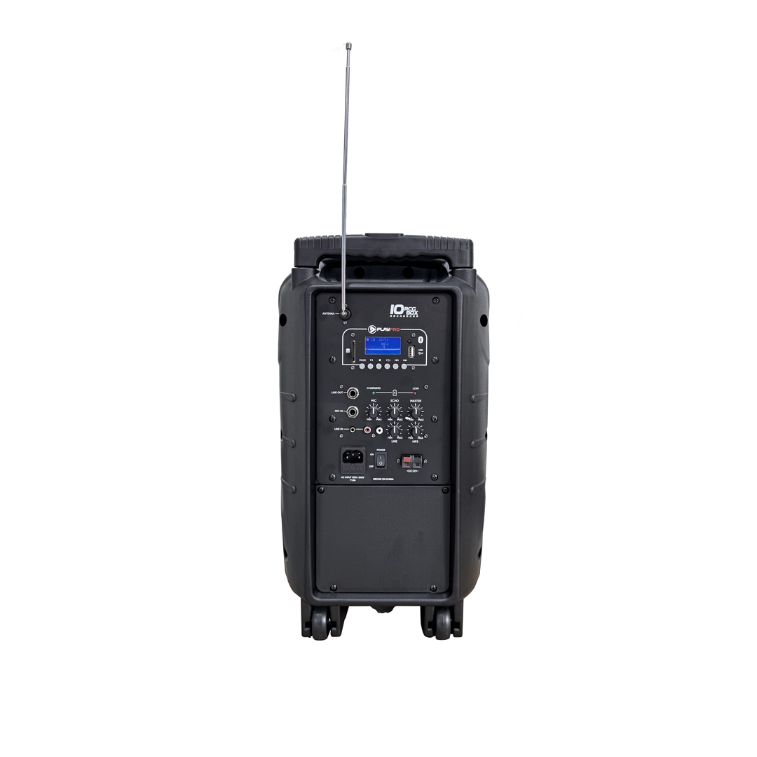 PlayPro RCG 10 BOX Cabina recargable 10" bateria de litio