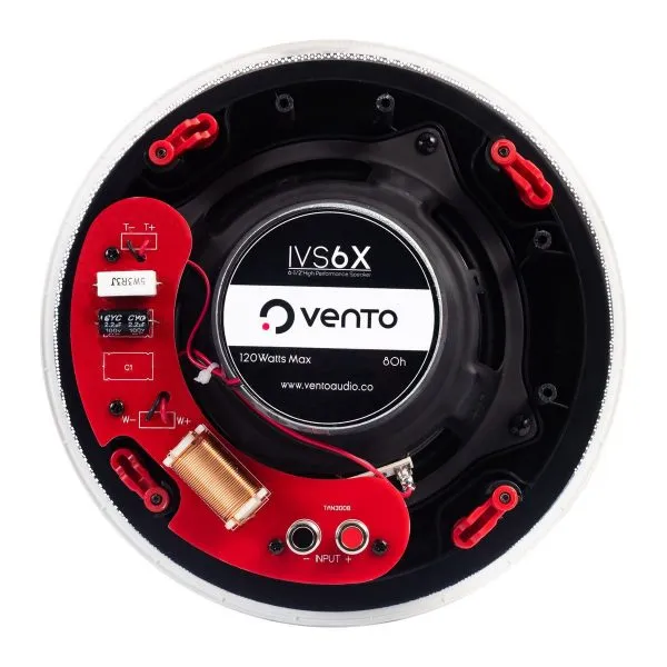Parlante de techo Vento IVS6X de 6.5 pulgadas color blanco