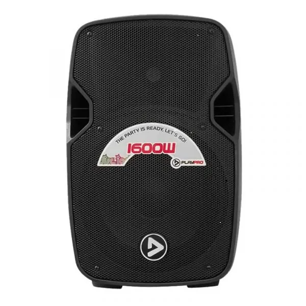 Cabina activa PlayPro PL1600X de 10 pulgadas con Bluetooth