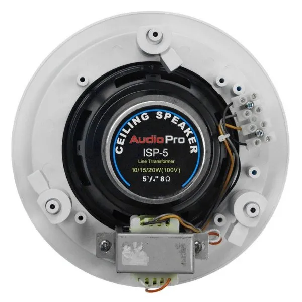 Parlante de techo AudioPro ISP5 de 5.25 pulgadas color blanco