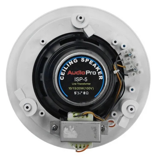 Parlante de techo AudioPro ISP5 de 5.25 pulgadas color blanco