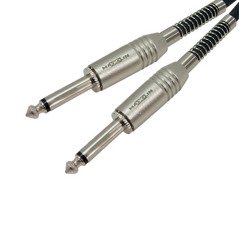 Cable de audio Maxlin MX400L3 plug TS a TS de 3 metros