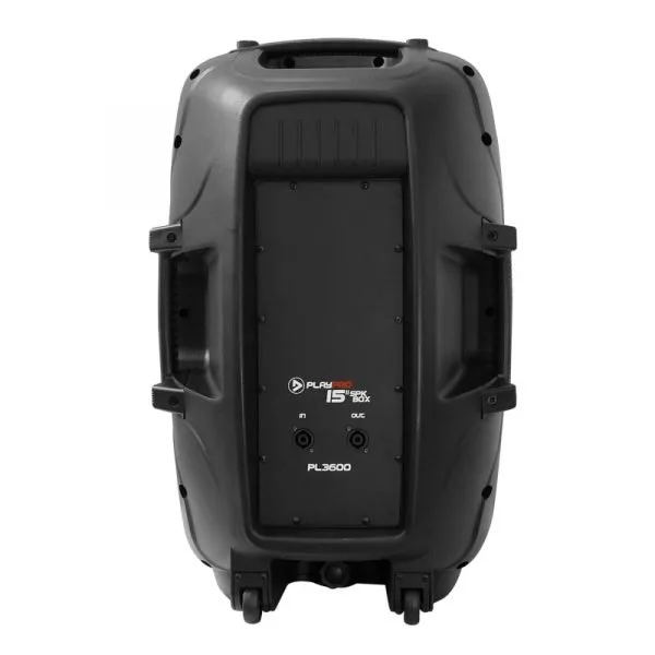 Cabina pasiva PlayPro PL3600 de 15 pulgadas con trípode