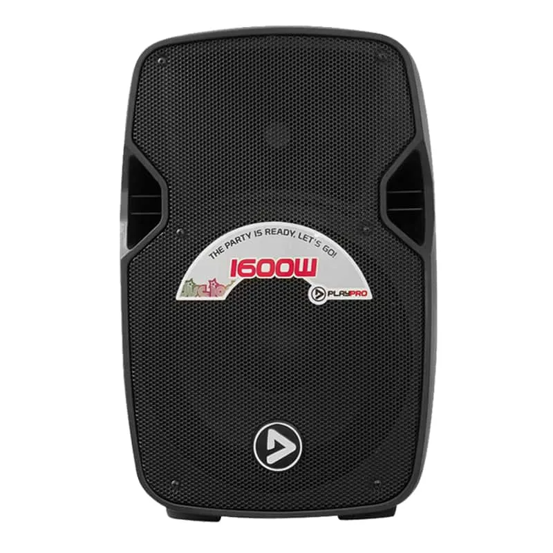 Cabina pasiva PlayPro PL1600 de 10 pulgadas con conexión Speakon