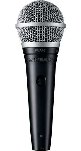 Micrófono dinámico de mano Shure PGA48-XLR con cable