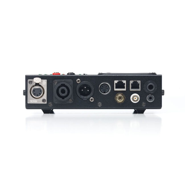 Probador de cables dbx CT3 con conectores XLR, TRS, DMX y RJ45
