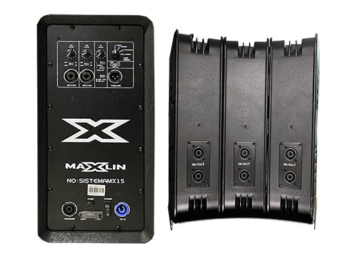 Maxlin MX15ST Sistema activo subwoofer 15" + 6 x 4" 5200 W Bluetooth