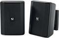 Electrovoice EVID-S4.2TB Parlante de pared 4" 70/100 V IP54 negro (par)