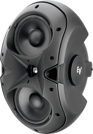 Electrovoice EVID 6.2 Parlante de pared 6" 8 ohmios negro (par)