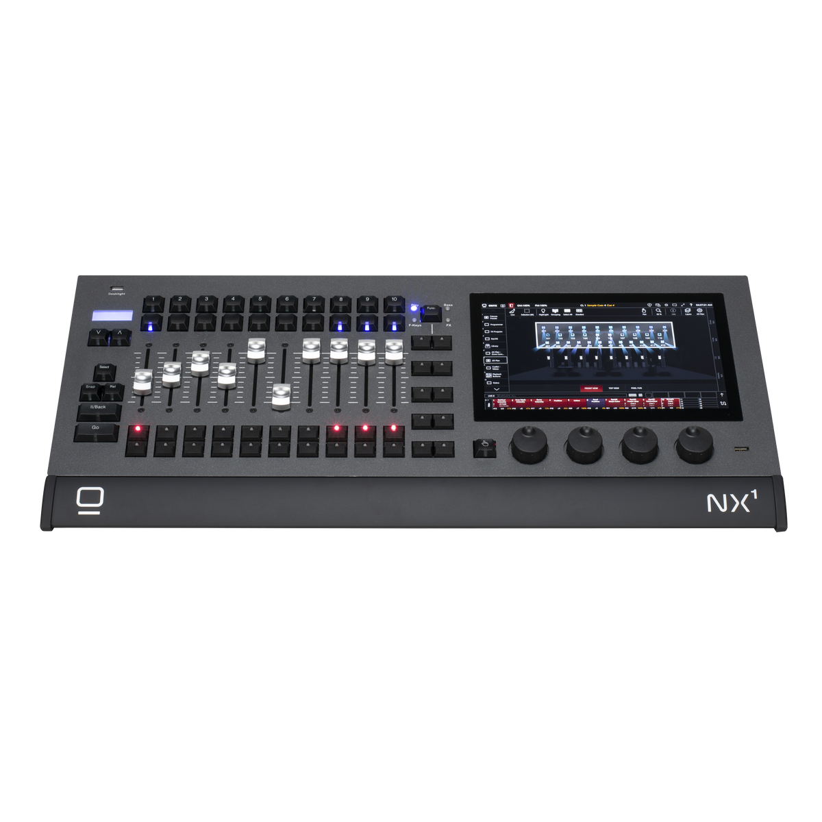 Obsidian NX1-16 Consola de iluminación ONYX táctil 16 universos