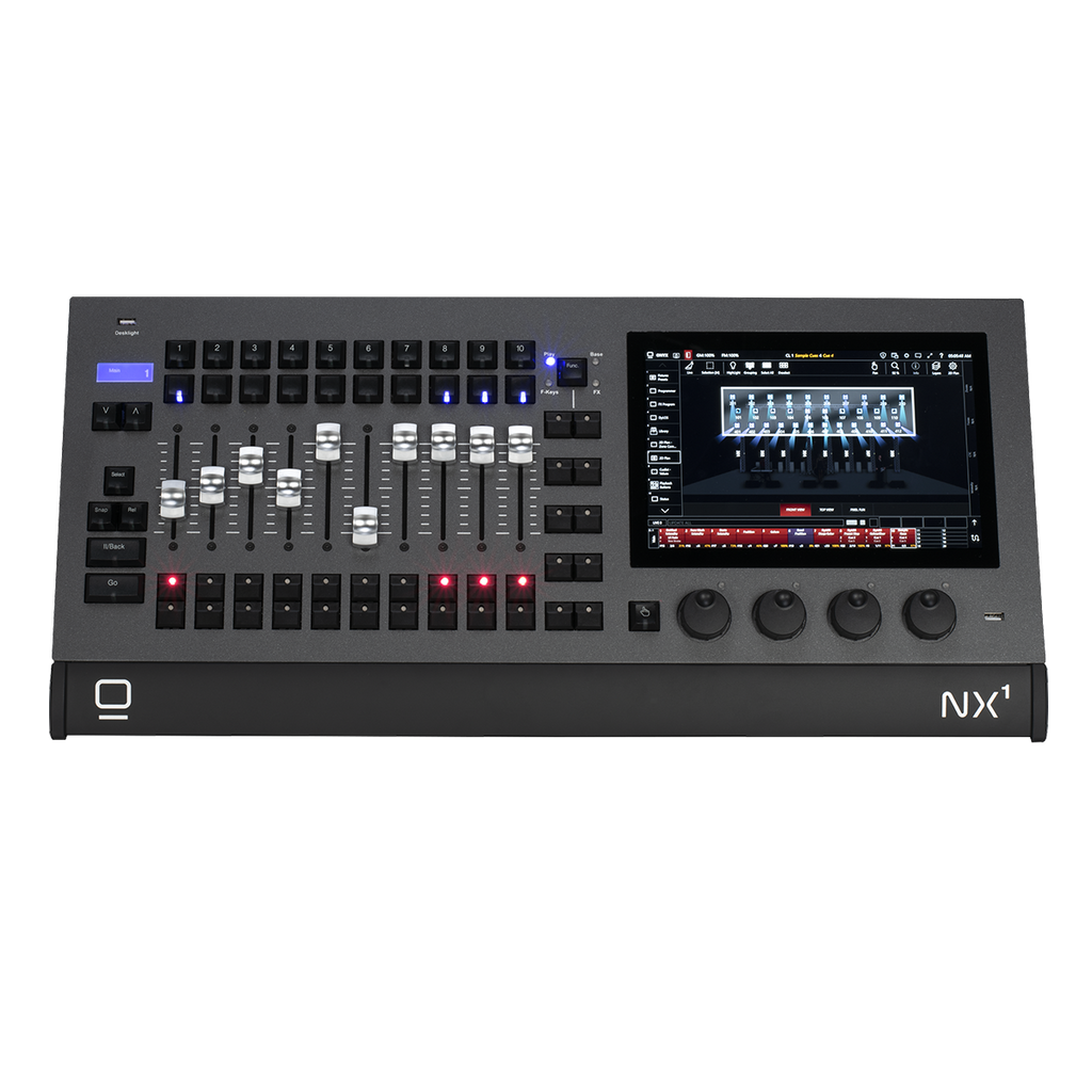 Obsidian NX1-16 Consola de iluminación ONYX táctil 16 universos