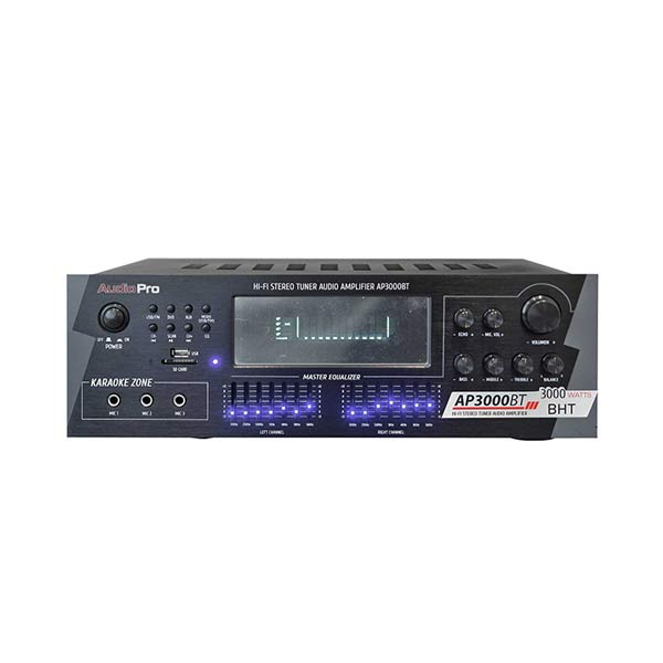 Amplificador estéreo AudioPro AP3000BT con ecualizador y Bluetooth