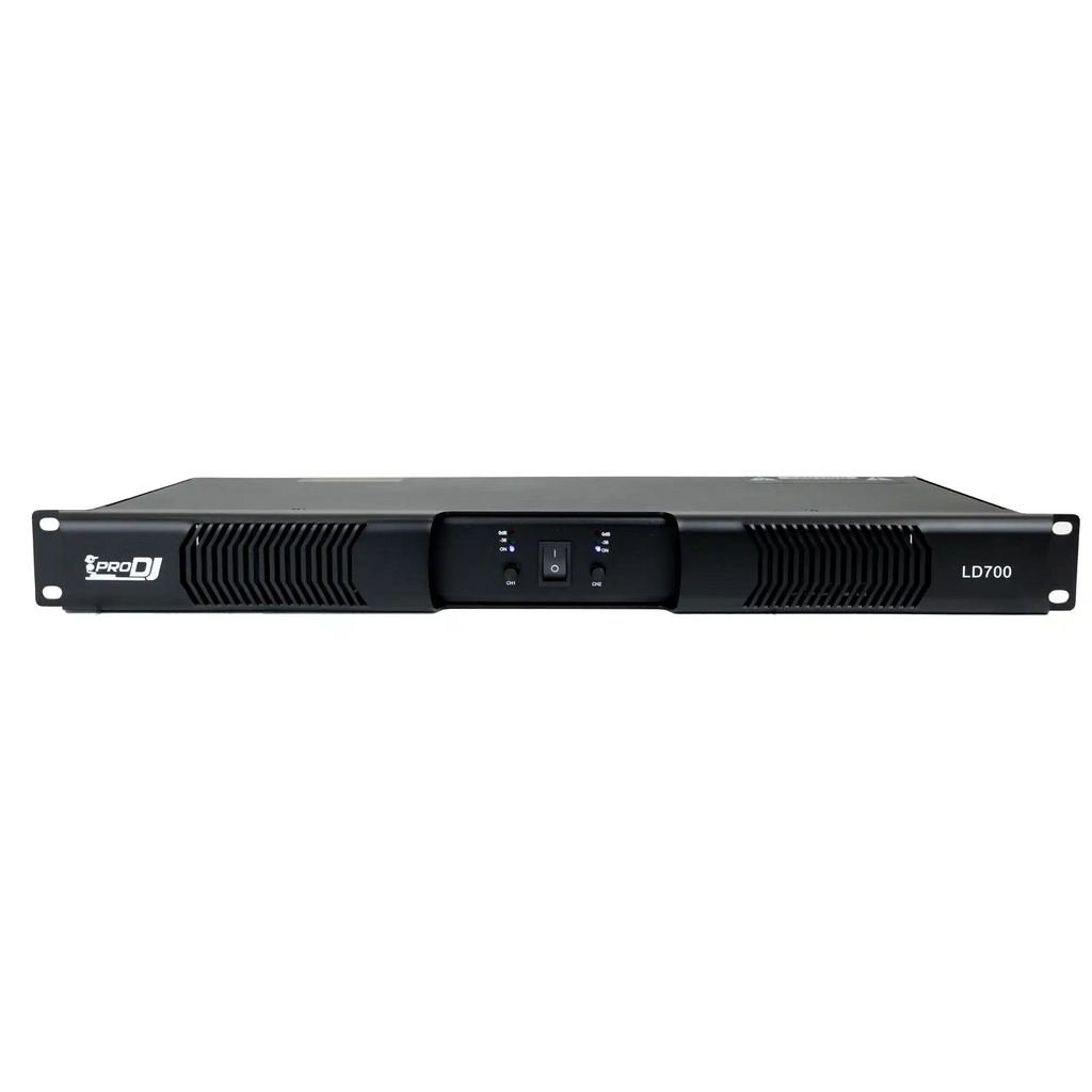 Amplificador de potencia Pro DJ LD700 clase D de 2 canales