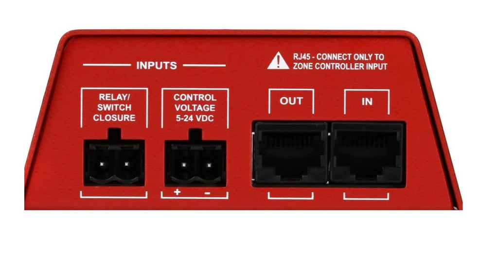 Interfaz de seguridad contra incendios dbx ZC-FIRE para ZonePRO