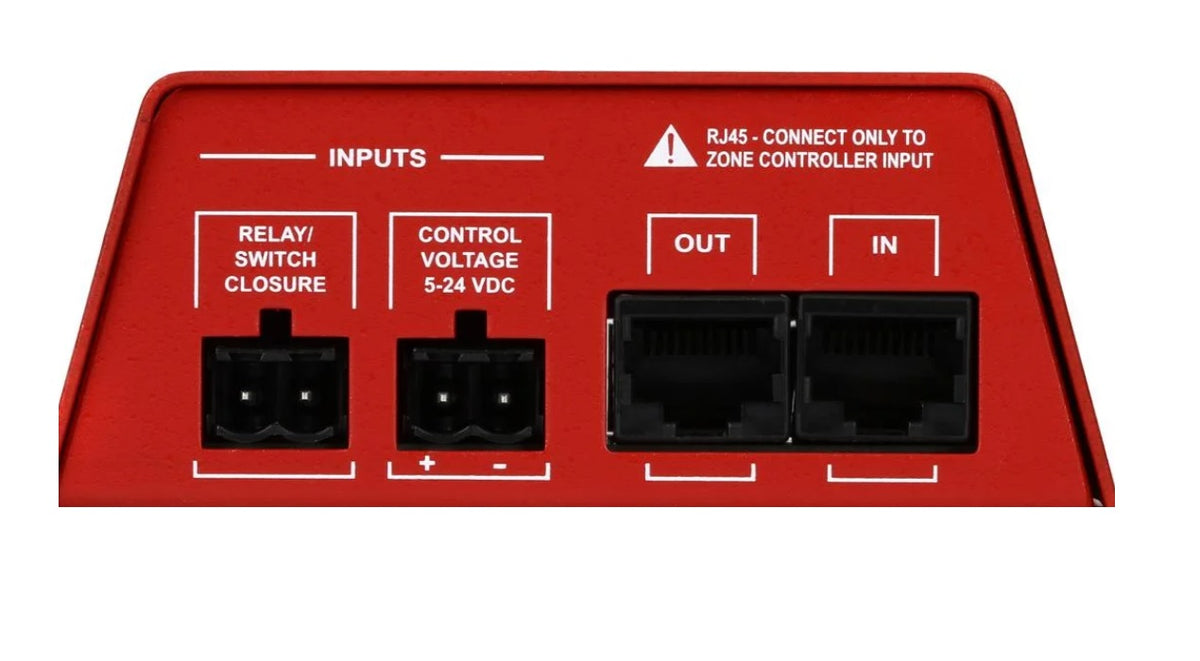 Interfaz de seguridad contra incendios dbx ZC-FIRE para ZonePRO