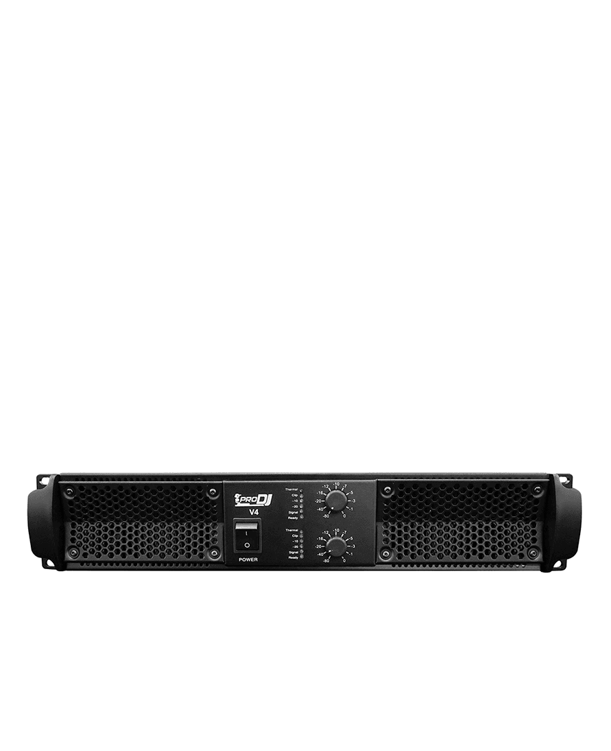 Amplificador de potencia Pro DJ V4 de 2 canales