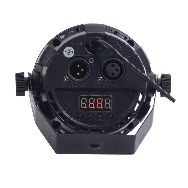 Mini par LED ultravioleta Nightsun SPC094 de 12 LEDs