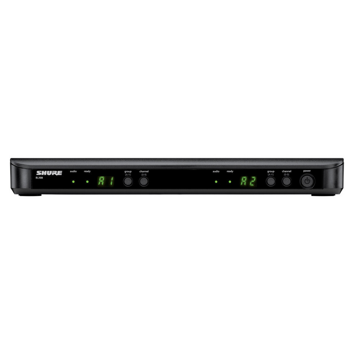 Sistema inalámbrico dual Shure BLX288/PG58 con dos micrófonos de mano