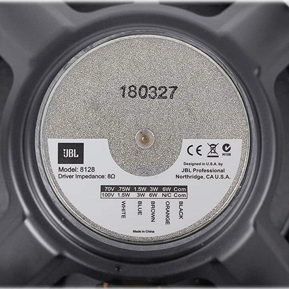 Parlante de techo JBL 8128 de rango completo de 8 pulgadas