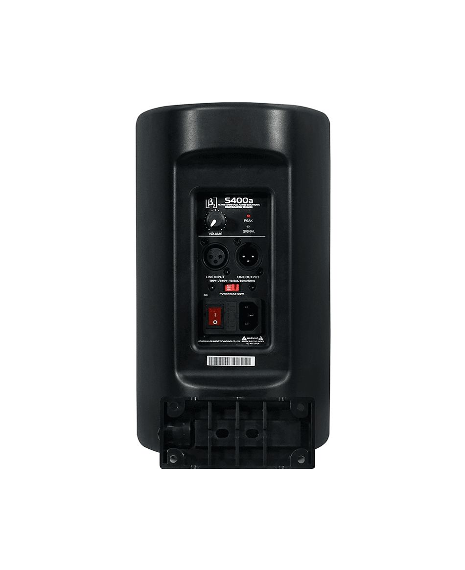 Parlante ambiental activo Beta Three S400A con soporte de pared