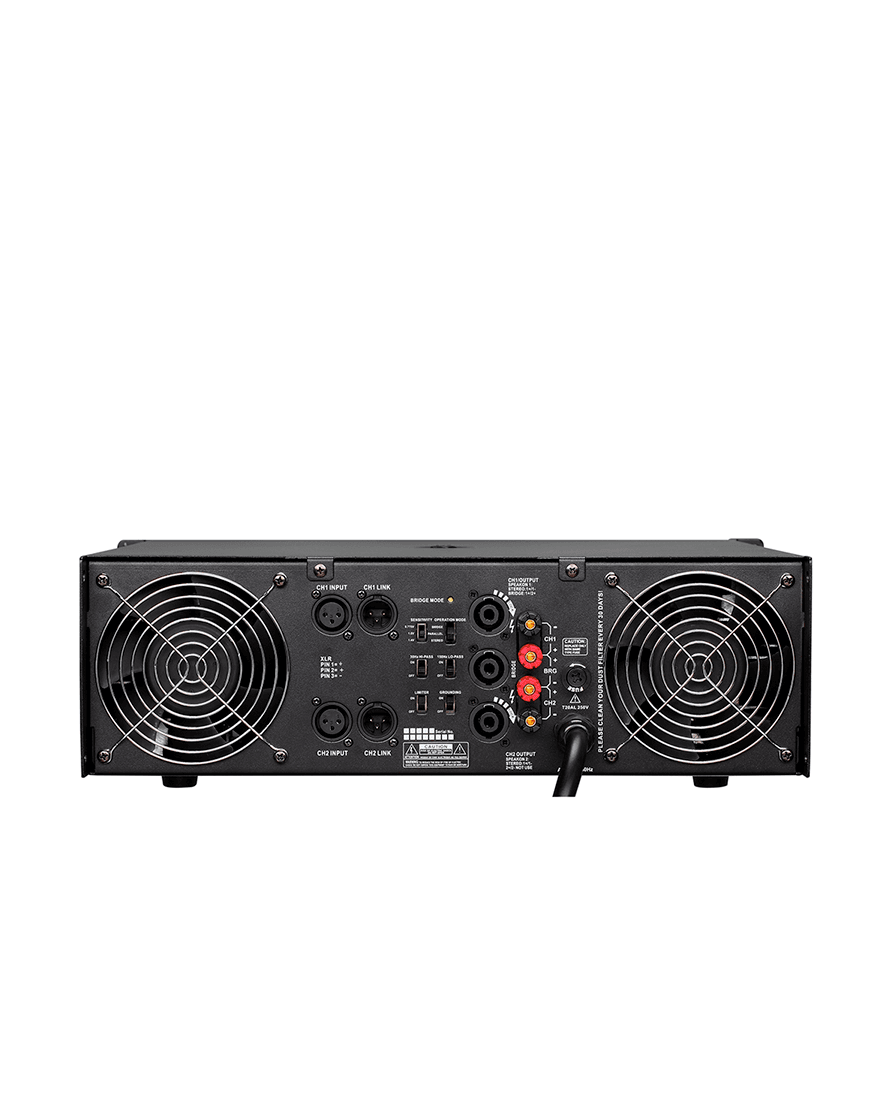 Amplificador de potencia Pro DJ PVP-11.2 de 2 canales