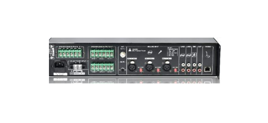 Mixer amplificado Dream Sound XMAZ-500 de 500 W con 6 zonas