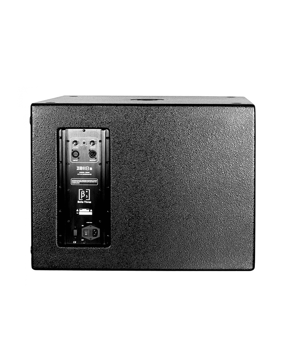 Subwoofer activo Beta Three EB118A de 18 pulgadas y 500 W