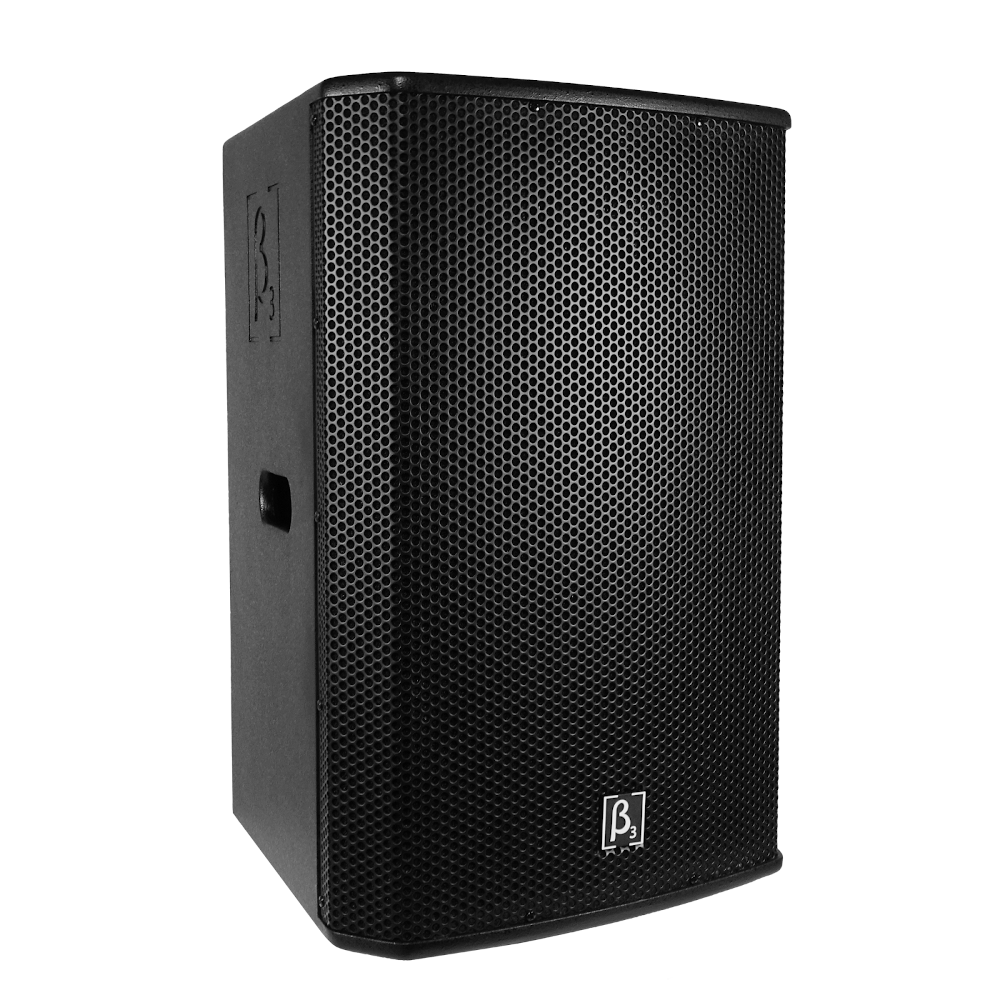 Cabina activa Beta Three MU12A de 12 pulgadas en madera de abedul