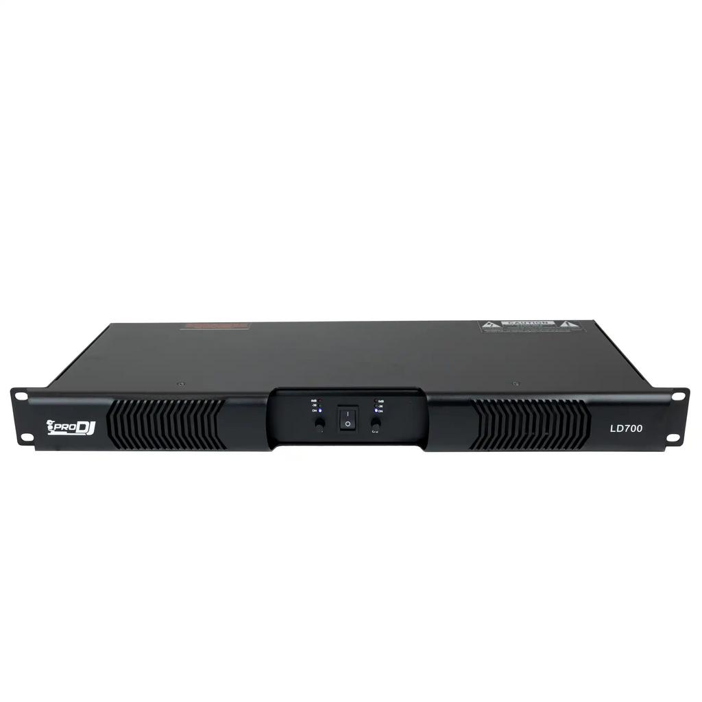 Amplificador de potencia Pro DJ LD700 clase D de 2 canales