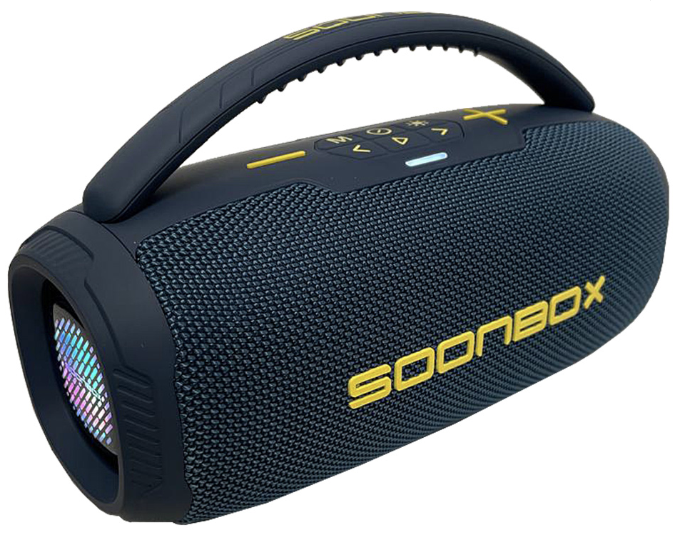 Parlante portátil Bluetooth Soonbox BT670 color azul