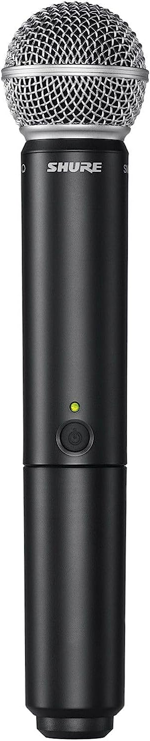 Micrófono inalámbrico Shure BLX24R/SM58 con cápsula SM58 y receptor de rack