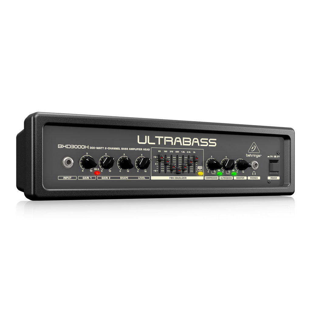 Cabezal amplificador de bajo Behringer BXD3000H ultracompacto