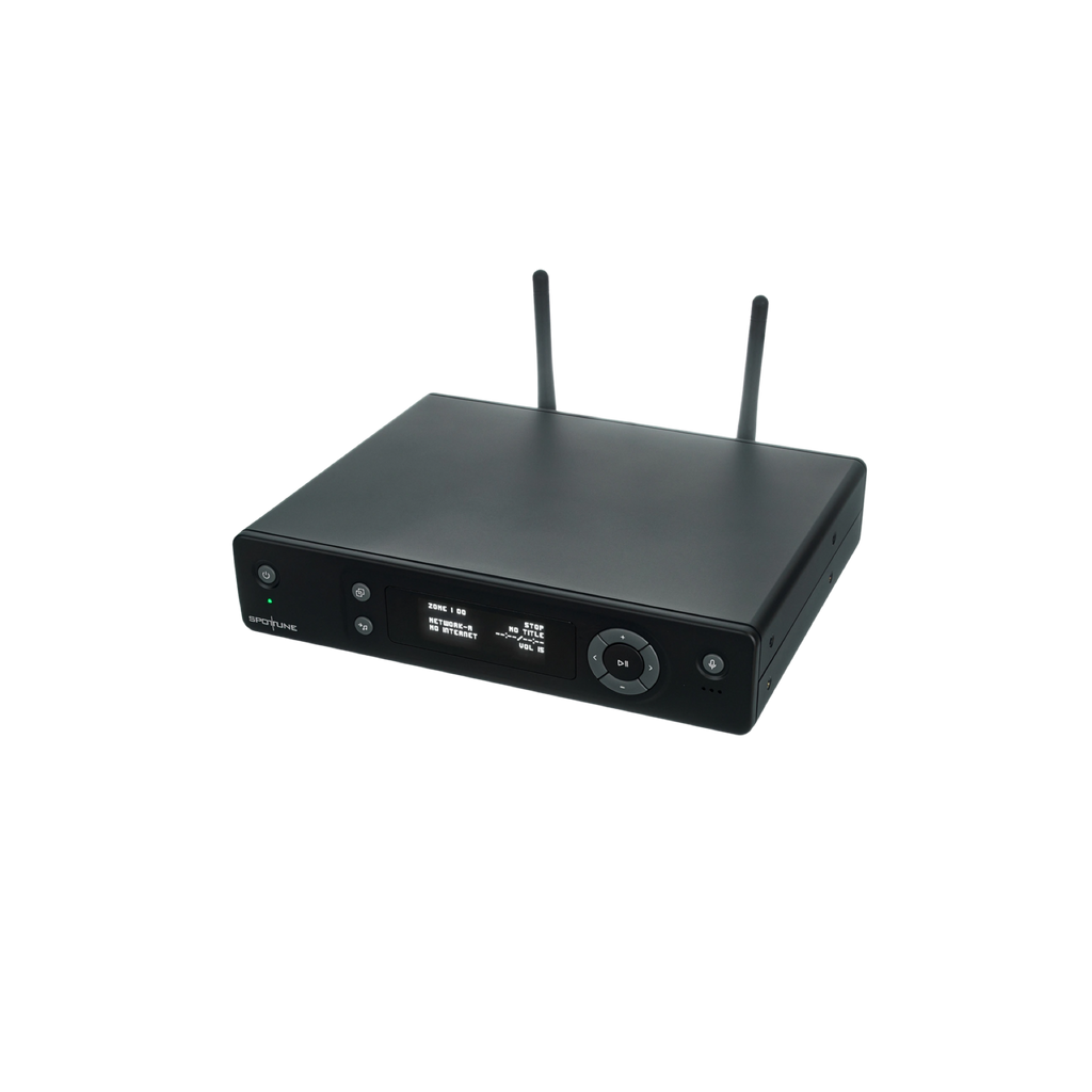 Transmisor de audio inalámbrico Spottune STREAM para dos zonas