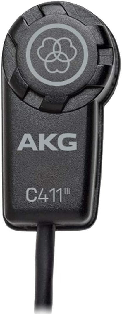 Captador de vibraciones de condensador AKG C411L en miniatura
