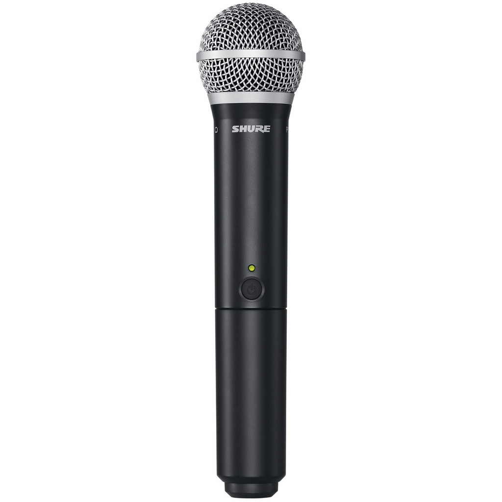 Sistema inalámbrico dual Shure BLX288/PG58 con dos micrófonos de mano