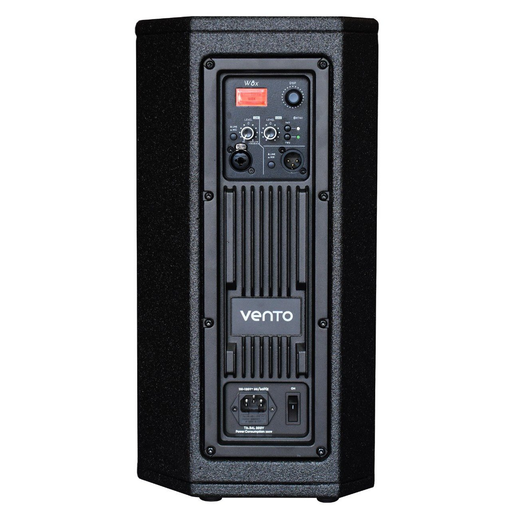 Cabina activa Vento W8X de 8 pulgadas en madera