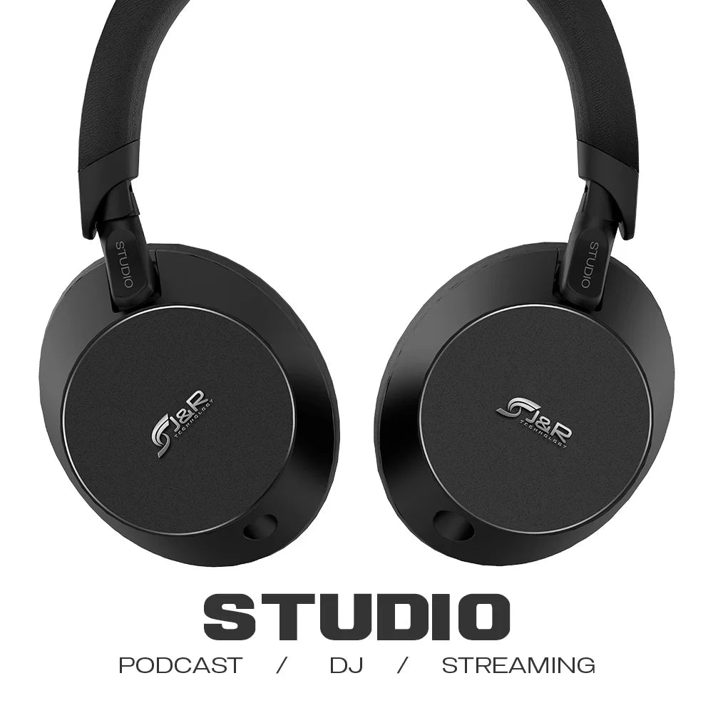 Audífonos de diadema J&R 084-MV Premium Studio de diseño cerrado