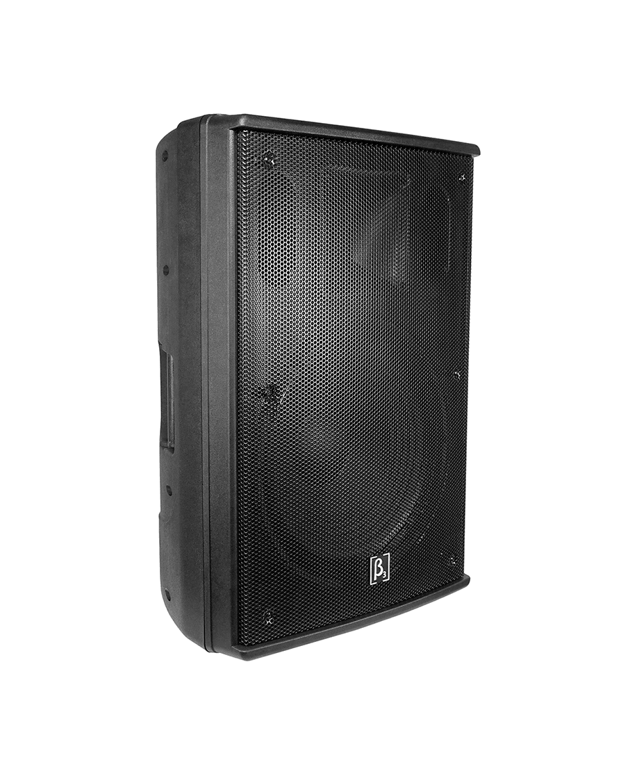 Cabina activa Beta Three N12A/MP3-II de 12 pulgadas con Bluetooth