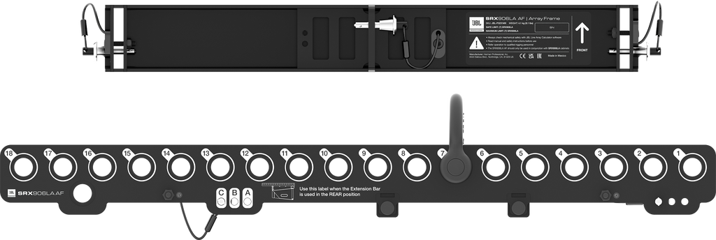 Herraje de apilado y colgado JBL SRX906LA-AF para line array SRX906LA