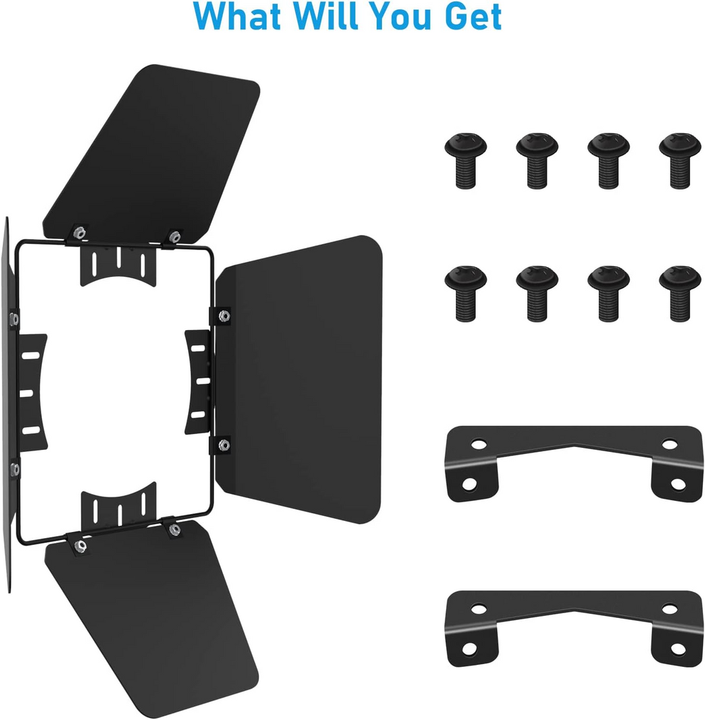 Barn door de 4 aletas Big Dipper LC001-HB para luz LC001-H