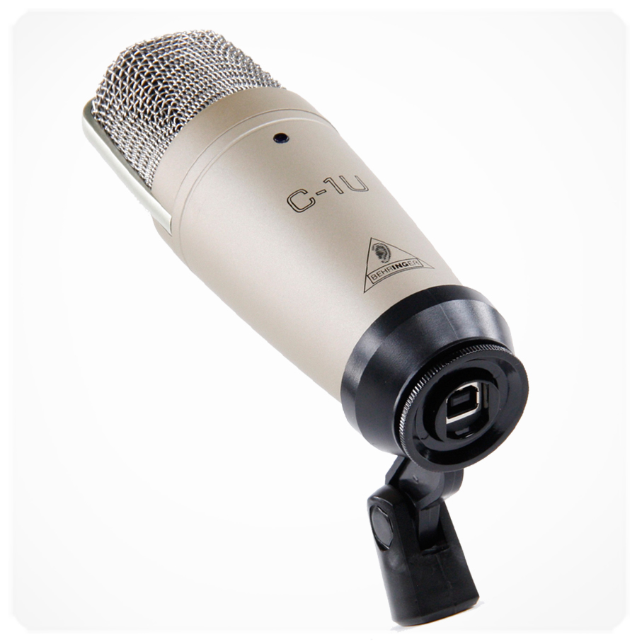 Micrófono de condensador USB Behringer C-1U para grabación