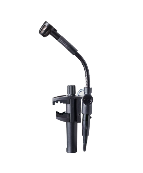 Micrófono de condensador con abrazadera AKG C518ML para percusión