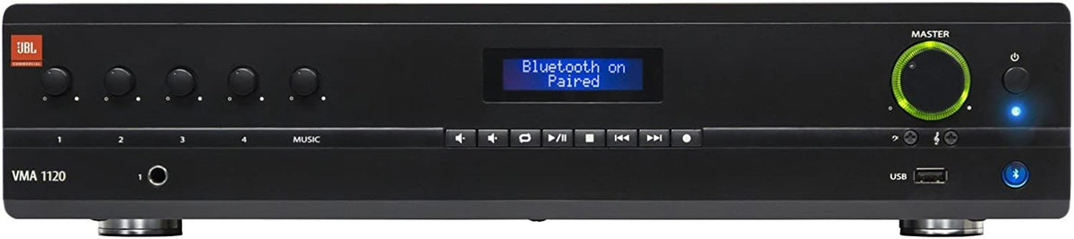Mezclador-amplificador comercial JBL VMA1120 de 120 W
